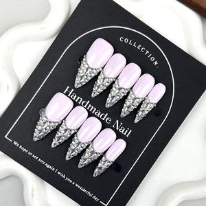 Gel <span class=keywords><strong>de</strong></span> ataúd largo <span class=keywords><strong>de</strong></span> lujo AB, <span class=keywords><strong>Uñas</strong></span> <span class=keywords><strong>postizas</strong></span> hechas a mano <span class=keywords><strong>de</strong></span> alta calidad <span class=keywords><strong>con</strong></span> diseño <span class=keywords><strong>de</strong></span> puntas largas para uso en Salón <span class=keywords><strong>de</strong></span> Arte <span class=keywords><strong>de</strong></span> <span class=keywords><strong>uñas</strong></span> - Product Image 5