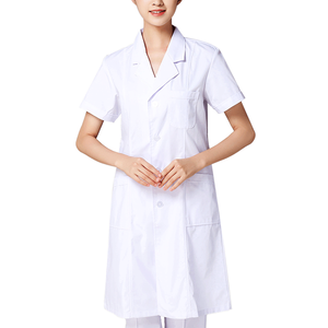 ชุดยูนิฟอร์มพยาบาลโรงพยาบาลสีขาวแบบมืออาชีพสำหรับผู้หญิง - Product Image 1