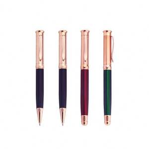 Bolígrafo de Metal de Lujo Premium, Bolígrafo de Firma de Alta Gama en Oro Rosa con Logotipo de Marca para Regalos - Product Image 6