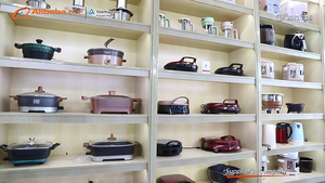 Đồng Nồi 9.5 Inch Không Dính Sâu Vuông Cảm Ứng Fry Pan Với Nắp Thủy Tinh Lò 4 Cái Fry Pan Set - Product Image 5