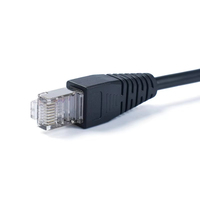 Cable convertidor de señal DMX XLR macho de 3 pines a RJ45 para ingeniería de iluminación profesional de escenarios