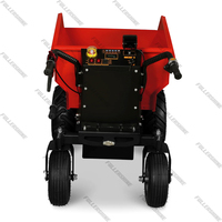 48V 32Ah 1000W Bürstenloser Gleichstrom motor Mini Dumper 500kg Kapazität Batterie betriebener Wagen Elektrische Schubkarre