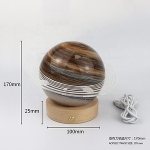 Lampe intelligente 3D à LED avec Base, interrupteur tactile, veilleuse en verre, Style populaire, veilleuse pour enfants - Product Image 6