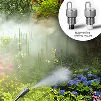 Système de brumisation automatique anti-moustiques en acier inoxydable 100 bars avec capteur intelligent pour la répulsion des nuisibles dans les fermes, les jardins et les espaces extérieurs