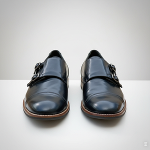 Chaussures habillées en cuir véritable faites à la main en Ouganda pour hommes, à enfiler, pour le bureau, toutes saisons, production quotidienne de 200 à 500 paires - Product Image 5