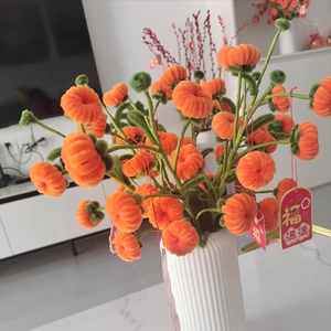 Fleurs préservées <span class=keywords><strong>DIY</strong></span>, pince à cheveux en peluche, artisanat créatif, bâton torsadé pour Noël, Halloween, <span class=keywords><strong>mariage</strong></span>, Saint-Valentin - Product Image 4