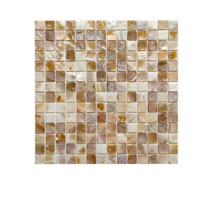 Mosaïque de verre de luxe de qualité supérieure, épaisseur 10 mm, résistante à l'eau, pour la décoration intérieure des hôtels, des salles à manger et des salles de bain - Product Image 1