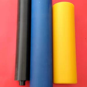 Втулка фланцевая резиновая изоляционная из ПТФЭ, Делрина, ПОМ, ацетала, для защиты валов, самоочищающаяся, длина 100 мм, строительный пластик - Product Image 4