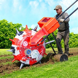 Sembradora Manual <span class=keywords><strong>de</strong></span> 1 Hilera, 14-33 cm, para Cacahuetes, Maíz, Soja, Arroz, Trigo, Colza, Multifuncional, Automática, para Plantar Semillas - Product Image 1