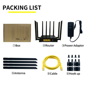 Bộ Định Tuyến Không Dây 2.4G & 5.8 Công Suất Cao AX1800 WiFi6 IPQ6000 Lõi Tứ 4G/5G Đã Mở Khóa Thẻ Sim - Product Image 3