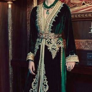 ATIYA LIBAS Royal Acetate Lehenga Choli con bordado Zardozi pesado hasta el suelo para mujer-Ropa de boda y fiesta - Product Image 1