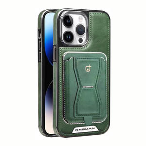 Étuis en cuir magnétiques pour Apple 14Promax étui de téléphone iPhone15 nouvel étui de téléphone portable haut de gamme pour hommes et femmes 13 - Product Image 5