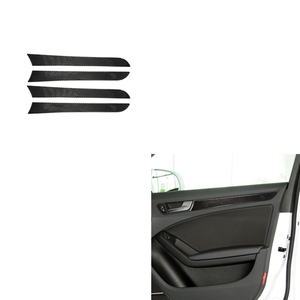 Moldura Adhesiva de Lujo en Fibra de Carbono para Panel de Puerta, Accesorio <span class=keywords><strong>Interior</strong></span> Personalizable para <span class=keywords><strong>Audi</strong></span> Q5/<span class=keywords><strong>A4</strong></span> <span class=keywords><strong>B8</strong></span>/A5 - Product Image 1