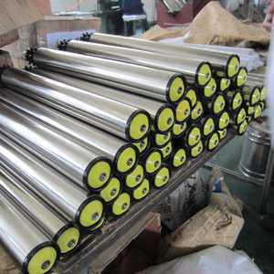 YA-VA Trọng Lực Thép Băng Tải Con Lăn Với Threaded End Trục Chính/Miễn Phí PVC Coated Roller - Product Image 2