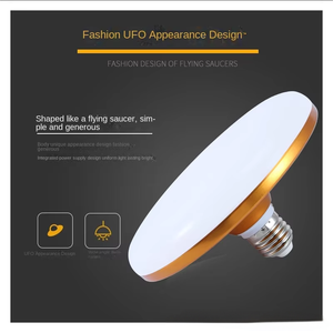 COYOLED Super brillante <span class=keywords><strong>LED</strong></span> <span class=keywords><strong>E27</strong></span> bombilla <span class=keywords><strong>LED</strong></span> 220V UFO lámpara <span class=keywords><strong>E27</strong></span> bombillas doradas colgantes placas de bombilla <span class=keywords><strong>LED</strong></span> para iluminación del hogar - Product Image 3
