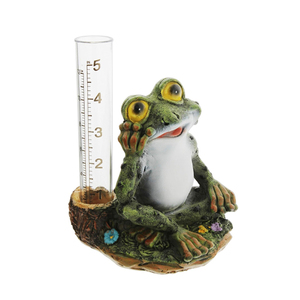 सुंदर राल पशु वर्षा गेज मेंढक डिजाइन - Product Image 1