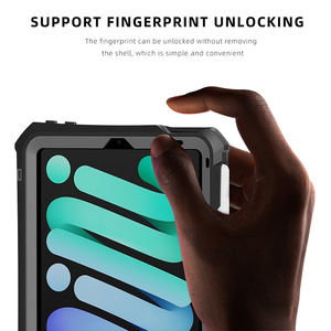 Funda resistente a prueba de polvo para IPad, funda impermeable ip68 estándar <span class=keywords><strong>i</strong></span> <span class=keywords><strong>pad</strong></span> mini 6 para IPad 2021 con soporte y cordón - Product Image 5