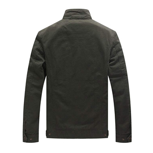 <strong>Men</strong> Cotton Casual Fall Slim Fit Coat Bomber <strong>Cargo</strong> Wind Breaker <strong>Jacket</strong> WORK WEAR UNIFORM <strong>JACKET</strong> with Custom Design Style Fabric - Product Image 2