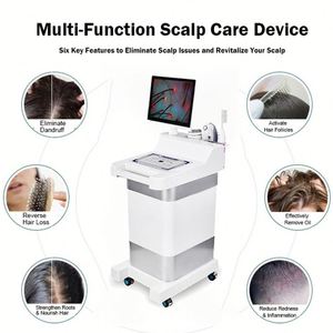 Máquina Profesional 5 en 1 para el Crecimiento del Cabello, Analizador de Cabello, Dispositivo para el Cuidado del Cuero Cabelludo, Terapia Capilar con Spray Nanométrico, Instrumento para el Crecimiento del Cabello - Product Image 1