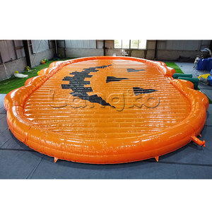 Tappeti Elastici a Labirinto 20m*12m, Tappeto Elastico a Forma di Zucca per Giochi per <span class=keywords><strong>Bambini</strong></span> e Sport di Squadra all'Aperto - Product Image 4