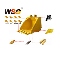 Dents de godet 1U3252 9N4452 6Y0309 4T5502 61N6 31310 J450 pour excavatrice 312 320D, dents de ripper, pièces de rechange, marque WSG 1