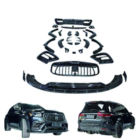 Kit carrosserie Mansory pour Mercedes Benz GLS63 : Lame avant, diffuseur arrière, calandre, spoiler, extensions d'ailes, prises d'air