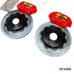 4 pistons haute performance, gros étriers GT4 pour Nissan Caravan E24 / E25 / E26, <span class=keywords><strong>Cedric</strong></span> Y31 / Y32 / Y33 / Y34, Skyline R32 / R33 / R34 - Product Image 2