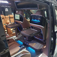 Respaldo para asiento de TV de coche, tablero de mesa de entretenimiento, accesorios interiores mejorados para Vito/V260 Sea Lion Alpha Vellfire Transit MPVs