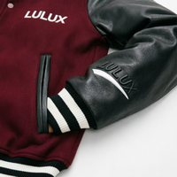 Service OEM, veste de baseball en coton, logo personnalisé, streetwear vintage, veste varsity letterman avec manches en cuir