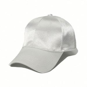 Satin Face Soft Trucker <b>Hat</b> Women Polyester Snapback <b>Hats</b> Blank Custom Logo Satin Lined Baseball Cap Adjustable - Product Image 5
