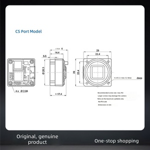 Sensor de Imagen Modular de Nivel de Placa con Puerto USB y Resolución de 2 Megapíxeles, Modelo DaA1920-30um/daA1920-30uc - Product Image 4