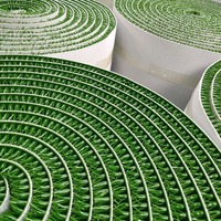 Tapis d'or matériel épais de PE de cryptage fort pour l'extraction d'or à base d'eau