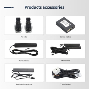 Système de clé intelligente EASYGUARD sans clé compatible avec BENZ FBS4 avec bouton de démarrage OEM (2014-) et accès confort (Comfort Access) - Product Image 3