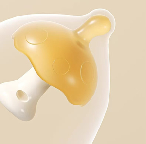 Jouets de <span class=keywords><strong>dentition</strong></span> pour bébé en silicone sans BPA, jouets à mâcher non toxiques, de qualité alimentaire, champignons apaisants - Product Image 5