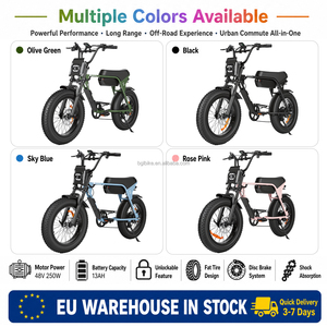ZUMI EU WAREHOUSE EN STOCK Vélo électrique V8 <span class=keywords><strong>Cafe</strong></span> <span class=keywords><strong>Racer</strong></span> avec moteur 48V 250W et batterie 13Ah avec pneus larges pour une conduite urbaine décontractée - Product Image 3