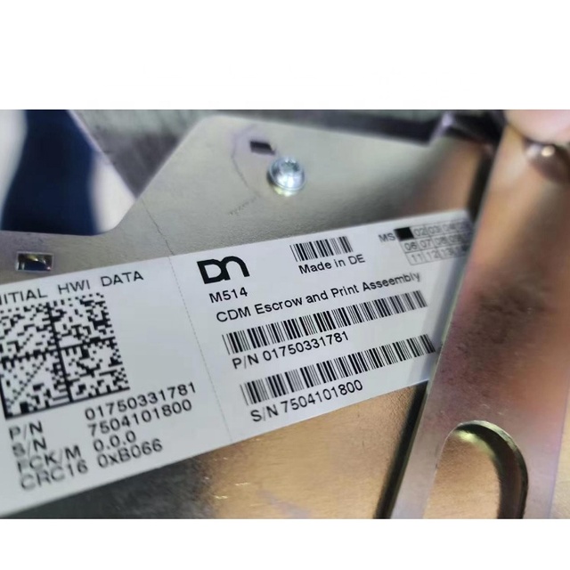 NCR ATM Machine Spare Parts Wincor CDM Escrow and Print Assembly 1750331781 (01750331781) New 1 Year Warranty
