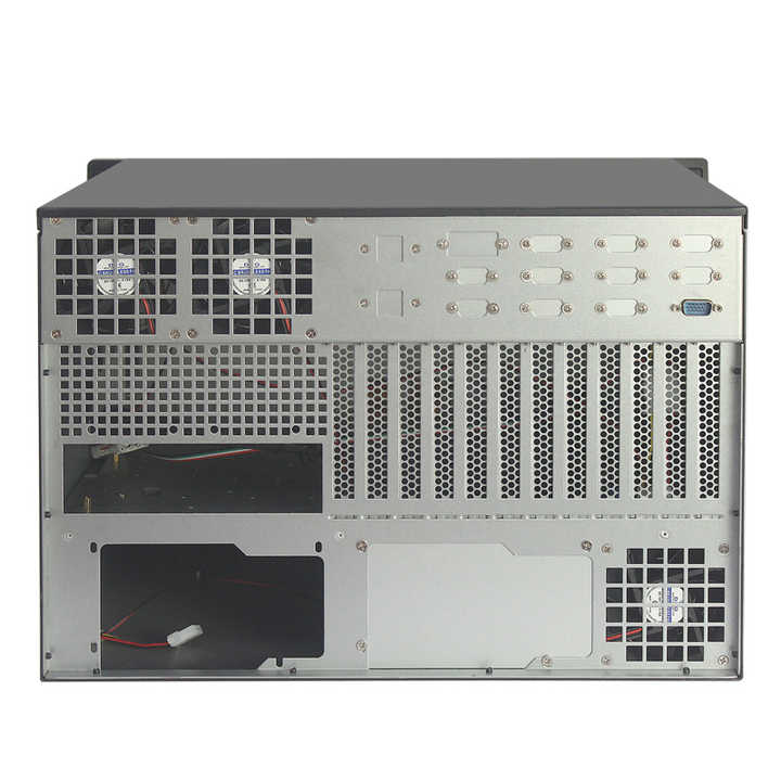 Custom Rackmount 6U Server HDหน้าจอLCDอุตสาหกรรมเดสก์ท็อปATX PC ...