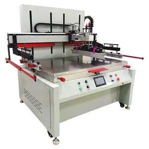 Máquina de serigrafia de grande formato para placas de vidro acrílico, folha de PVC, placa de mica e alumínio