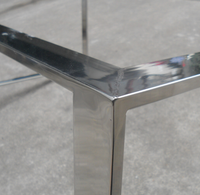 Chrome poli 304SS canapé Base chaise cadre Table basse cadre Table à thé Base 2025 nouveau Design métal meubles jambe usine personnalisée