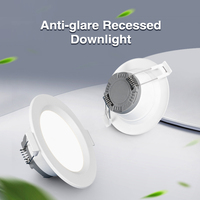 Spot LED Encastré Rond de Plafond Économe en Énergie de Haute Qualité, 6W 8W 12W 18W, Luminaire de Plafond pour Salon
