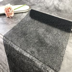 Décorations en maille <span class=keywords><strong>de</strong></span> 10 pouces, vente en gros, <span class=keywords><strong>chemin</strong></span> <span class=keywords><strong>de</strong></span> <span class=keywords><strong>table</strong></span> en maille à bords coupés sur mesure, luxe, pour Noël - Product Image 6