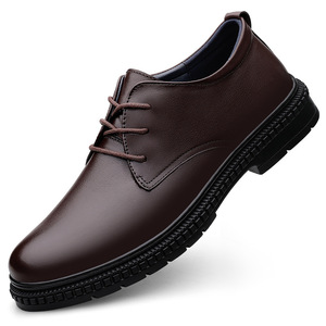 Zapatos de Vestir de Cuero Estilo Británico para Hombre, Talla Grande 2026, de Piel Vacuna con Cordones - Product Image 4