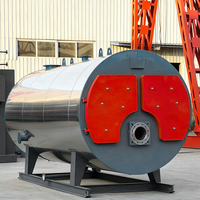 Chaudière à huile thermique au gaz/essence YYQW 7000KW compatible avec les combustibles à base d'alcool pour la désodorisation et le raffinage des aliments