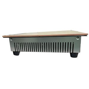 Table de cuisson à induction encastrable Domino 3200W avec plateau en verre couleur or - Product Image 5