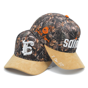 Mùa đông biểu tượng tùy chỉnh da lộn cây thật Golf Camo <span class=keywords><strong>hat</strong></span> - Product Image 1