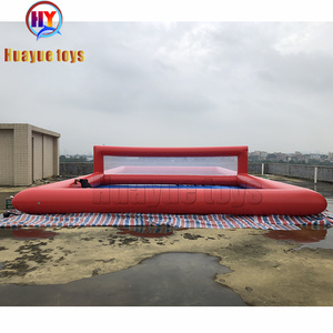 Pista de voleibol inflable grande, 16x8x2m, juego de playa flotante - Product Image 5