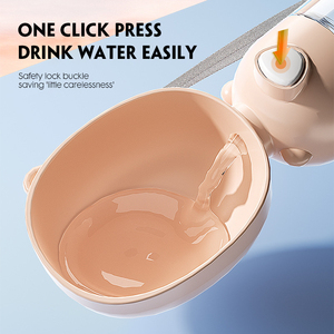 Dispensador de Agua Portátil a Prueba de Fugas de 380 ml con Bebedero para Mascotas, para Paseos al Aire Libre, Senderismo y Viajes, Plástico de Grado Alimenticio - Product Image 3
