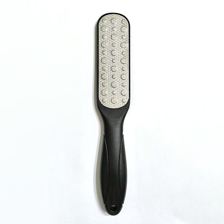 Black-Double sided stainless steel with sun pattern