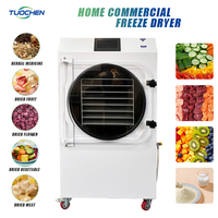 Commerciële Vriesdroogmachine Voedsel Fruit 35-40kg Batch Vacuüm Industriële Droogapparatuur Pomp Automatisch Milieuvriendelijk Hoogwaardig