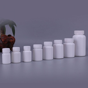 Food Grade Vitamin Bottles <b>Plastic</b> for Capsules Pill Health Care White Round HDPE Bottle Container for Medicine <b>Storaging</b> - Product Image 6